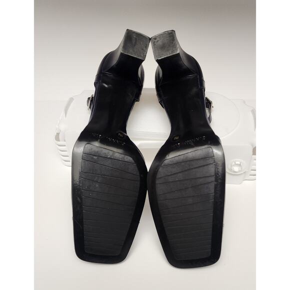 Gianni Bini Brody Navy Blue D'Orsay Slingback Pump Heel Dress Shoes Size 9M - Picture 11 of 12